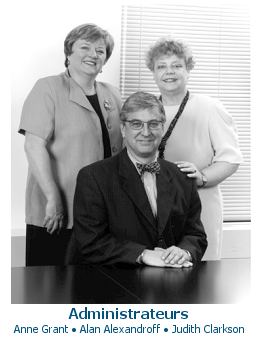 Anne Grant, Alan Alexandroff, Judith Clarkson